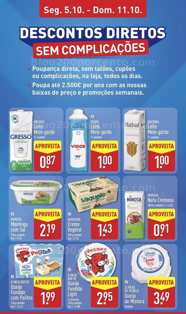 Antevisão Folheto ALDI Promoções de 4 a 10 outubro